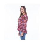 sassafras blusa ml josefina nd10 sm print 2-imagen1