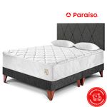 PARAISO-DORMITORIO-EUROPEO-POCKET-MAX-QUEEN-CHARCOAL-DOR-PMAX-QSI-EU-IMAGEN-1