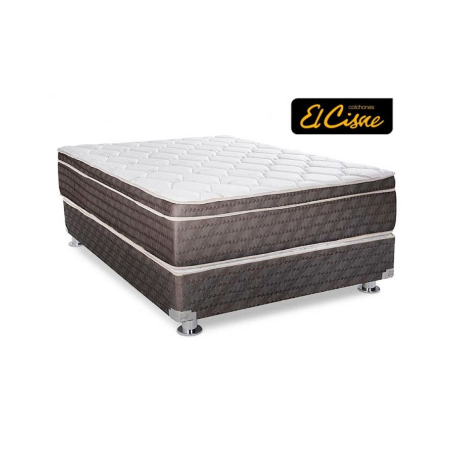 CISNE CONJUNTO BOX TARIMA+COLCHON KAYSER