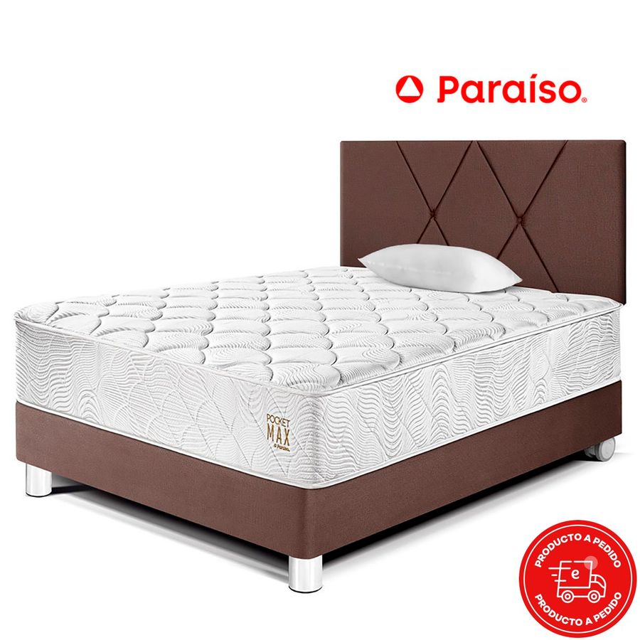 PARAISO DORMITORIO POCKET MAX  1.5 PLZ -