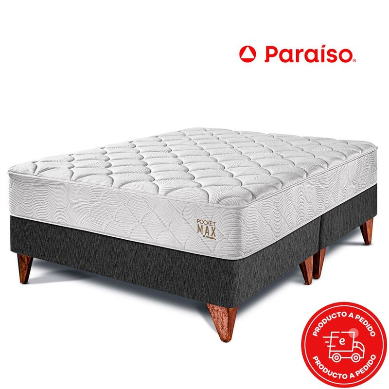 PARAISO-CAMA-EUROPEA-POCKET-MAX-QUEEN-CHARCOAL-CBXT-PMAXQSI-EU-IMAGEN-1