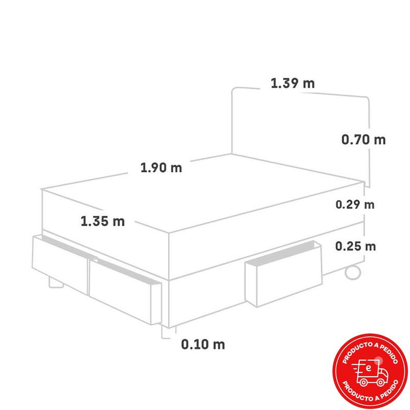 PARAISO-DORMITORIO-POCKET-MAX-2PLZ-C-CAJONES-CHARCOAL-DOR-PMAX-135-CJ-IMAGEN-5