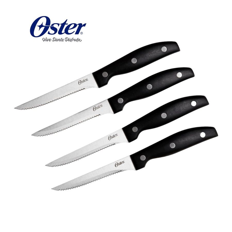 OSTER SET 04 CUCHILLOS PARA BISTEC  GRAN