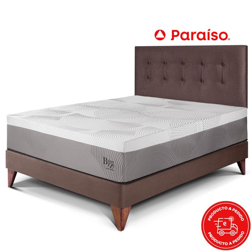PARAISO-DORMITORIO-EUROPEO-BALANZZE-2-PLAZAS-CHOCOLATE-IMAGEN-1