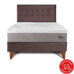 PARAISO DORMITORIO EUROPEO BALANZZE 2 PLAZAS CHOCOLATE-IMAGEN-3