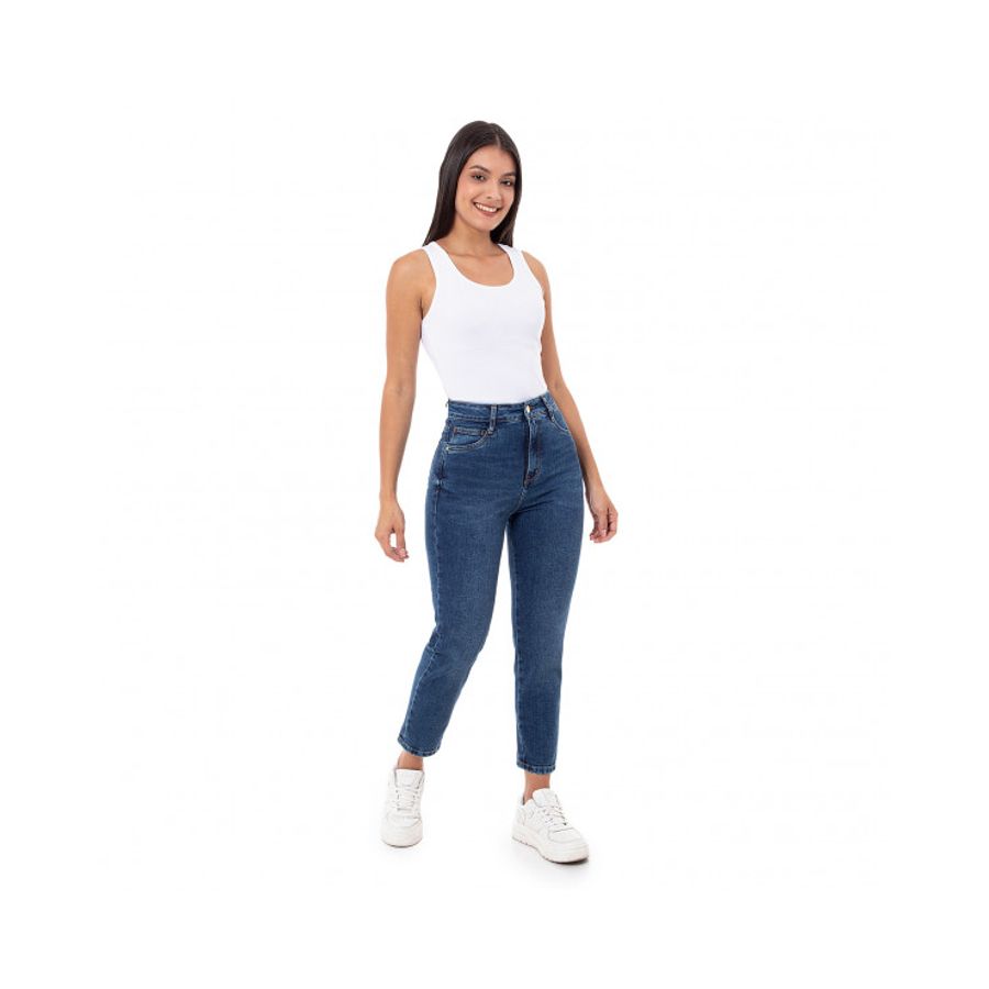 PIONIER JEAN MOM SLIM STCH CNT DAELI