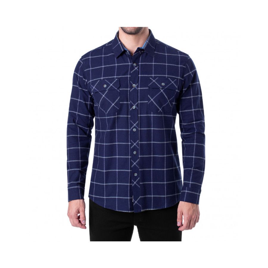 NORTON CAMISA VILLELA CUADROS M/L REG FIT TAOS