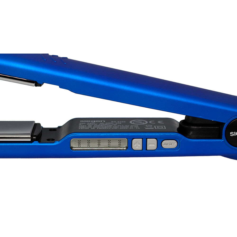 Cabello Alisadora Siegen 4750 Plancha Profesional Siegen Sg 4750