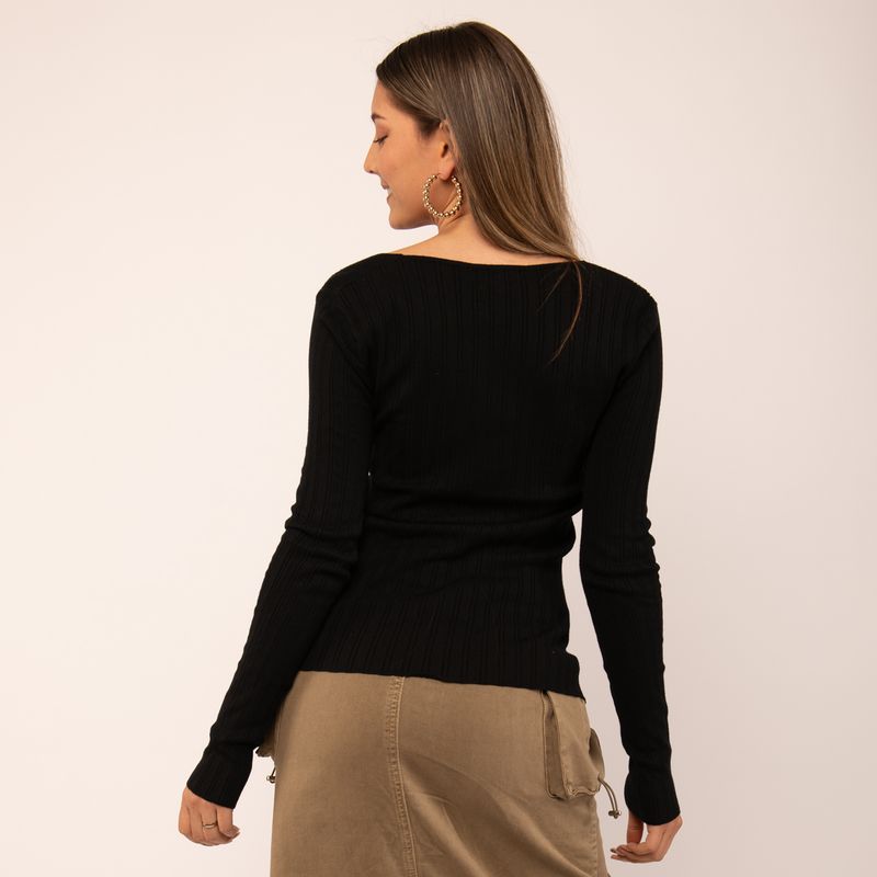 PRIORITY HILOS M/L NIA SM NEGRO-Imagen-2