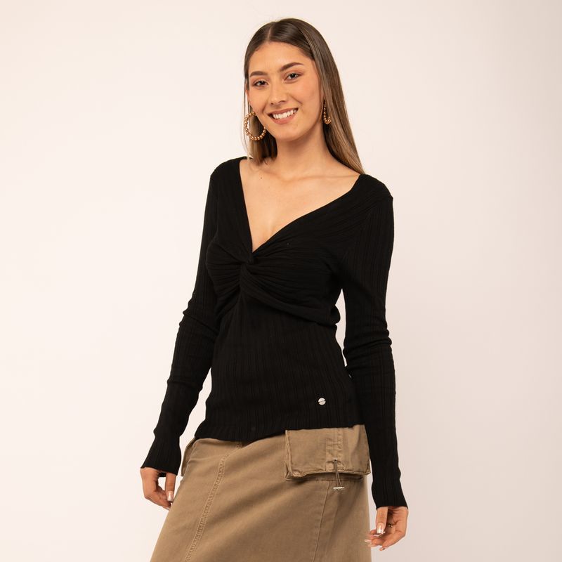 PRIORITY HILOS M/L NIA SM NEGRO-Imagen-3