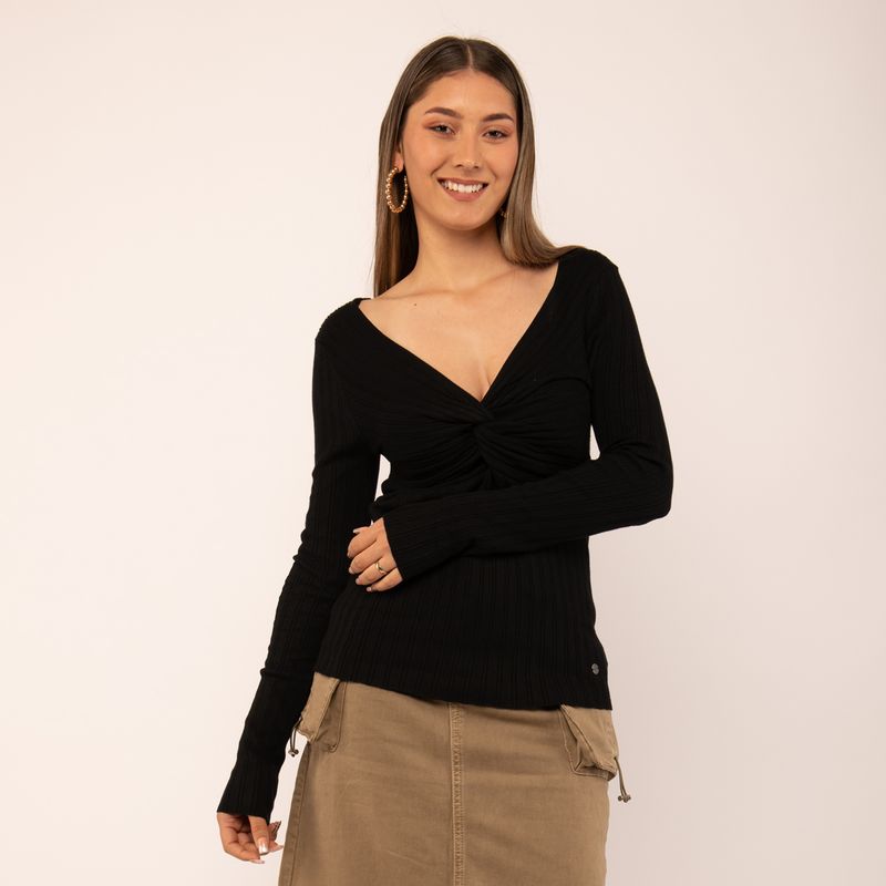 PRIORITY HILOS M/L NIA SM NEGRO-Imagen-4