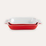 FAMILIA-SET-DE-FUENTES-PARA-HORNEAR-BLANCO-ROJO-2-PCS-P7034137-Imagen-2