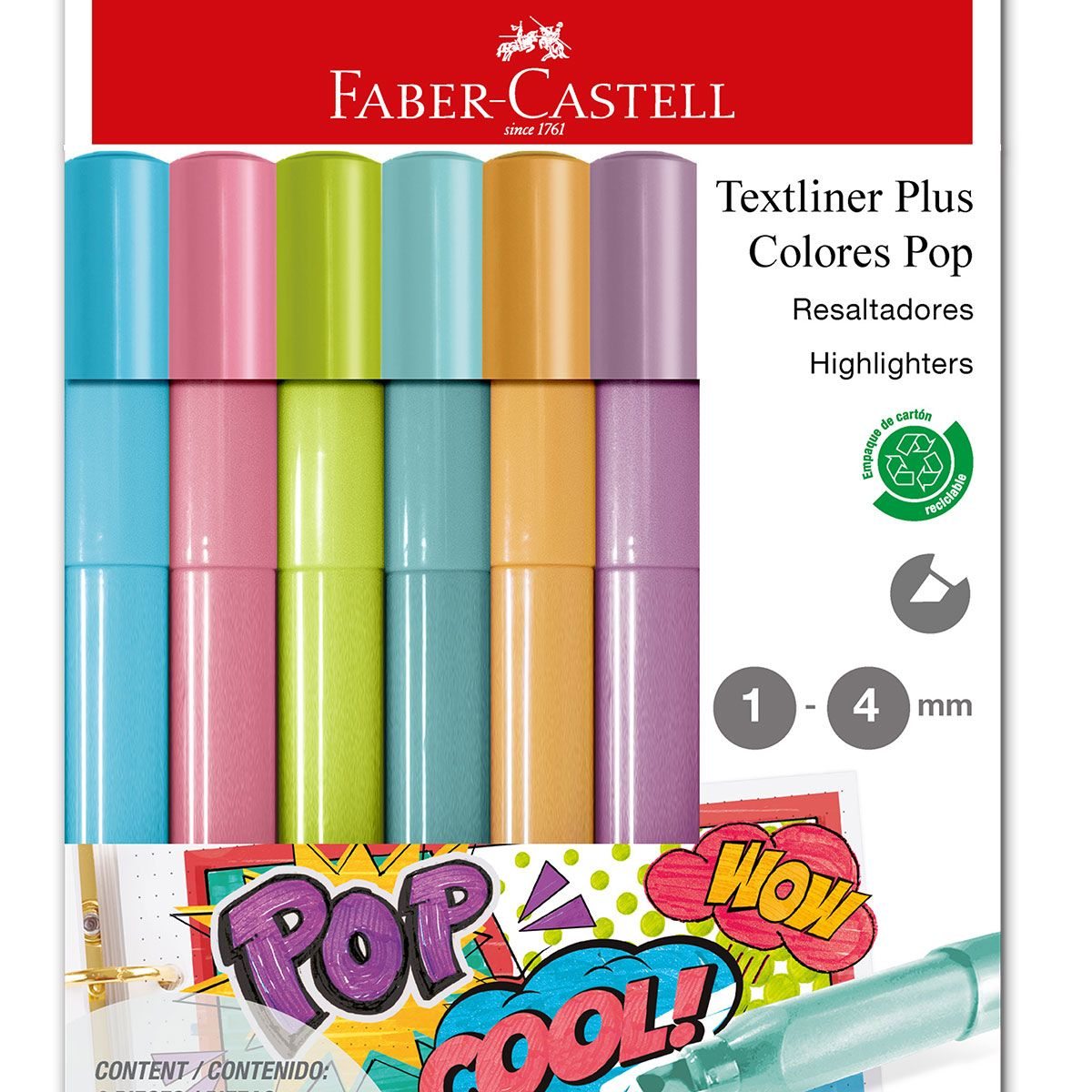 Resaltador Textliner Plus