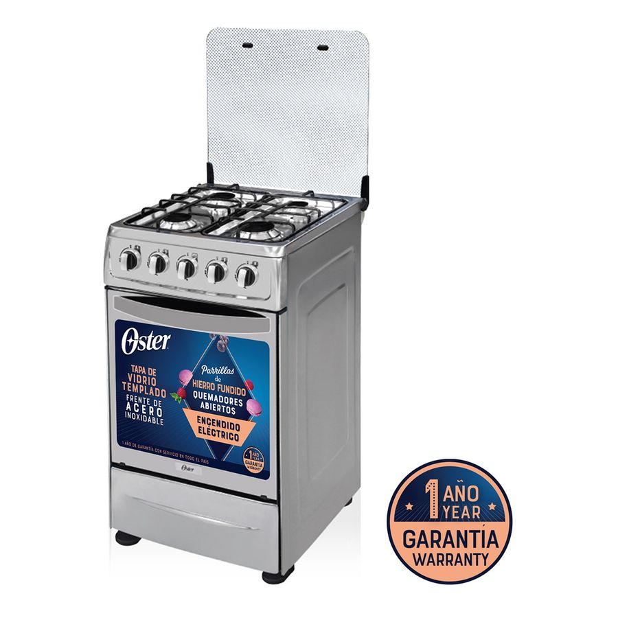 OSTER COCINAS OS-PGSC20G4HTSS GRIS 4Q