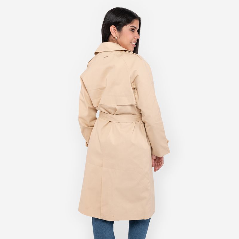Trench Casaca Gabardina Mujer 
