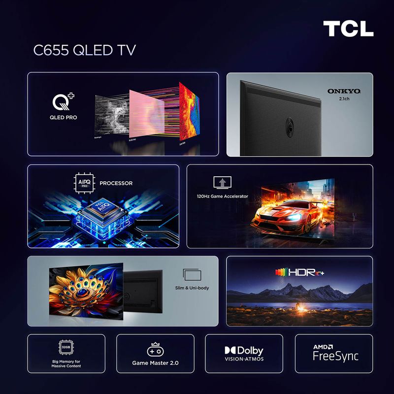 TCL TV 55 QLED 55C655-Imagen-4