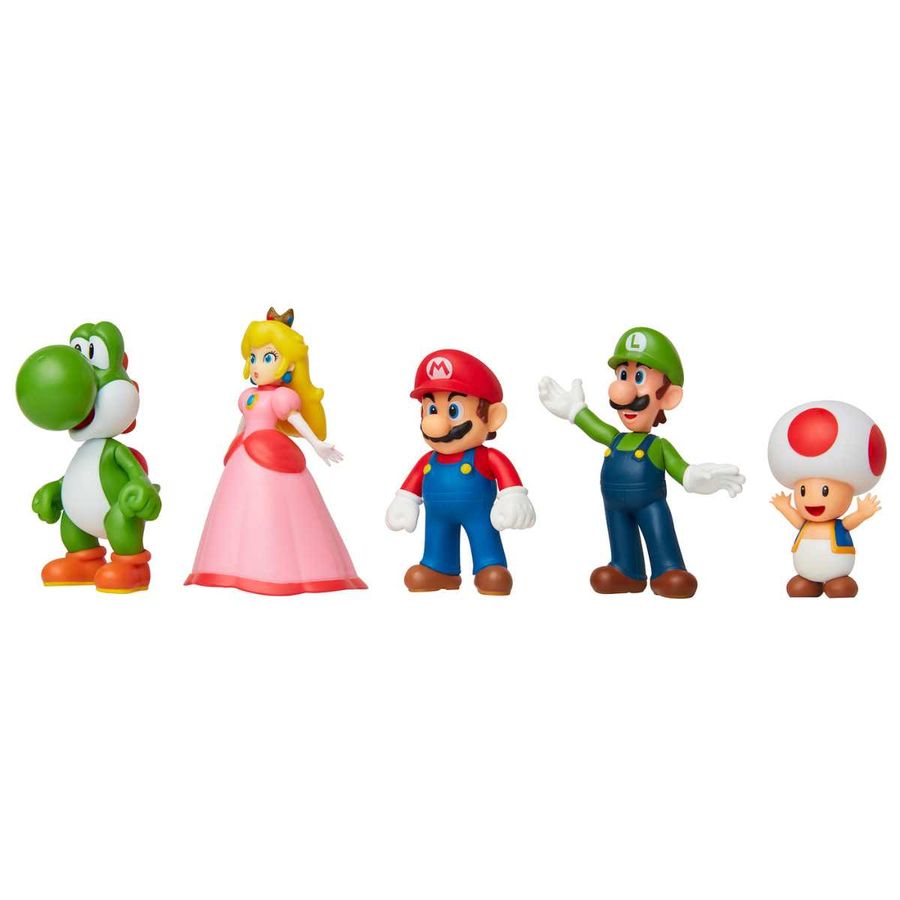 NINTENDO NINTENDO 2.5" FIGS 5PK - MARIO