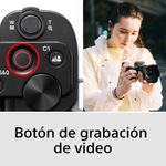 sony camara zv-e10l-bq e38 sensor exmor-lente selp1650-imagen10