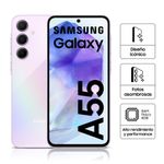 SAMSUNG-SM-A556ELVQLTP-GALAXY-A55-A-LILAC-Imagen-1