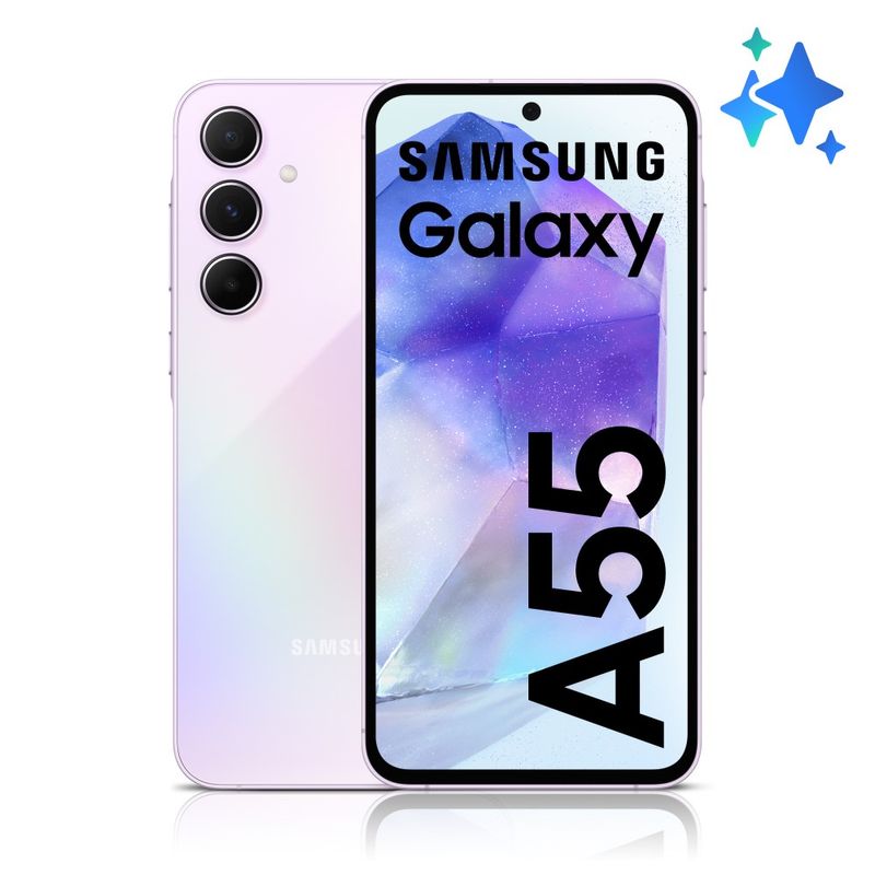 SAMSUNG-SM-A556ELVQLTP-GALAXY-A55-A-LILAC-Imagen-1