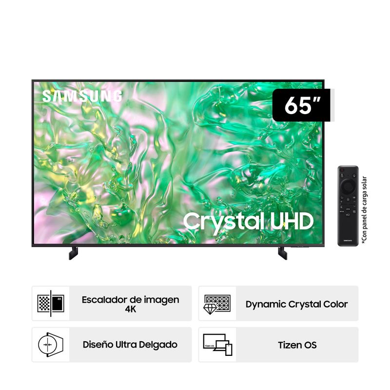 SAMSUNG-SMART-TV-65-CRISTAL-UHD-4K-UN65DU8000GXPE-Imagen-1