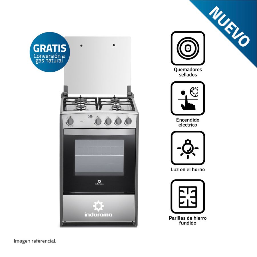 INDURAMA COCINA VIENA QZ CROMA