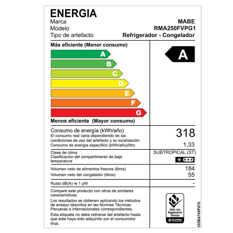 MABE-REFRIGERADORA-RMA250FVPG1-239LT-GRAFITO-Imagen-10