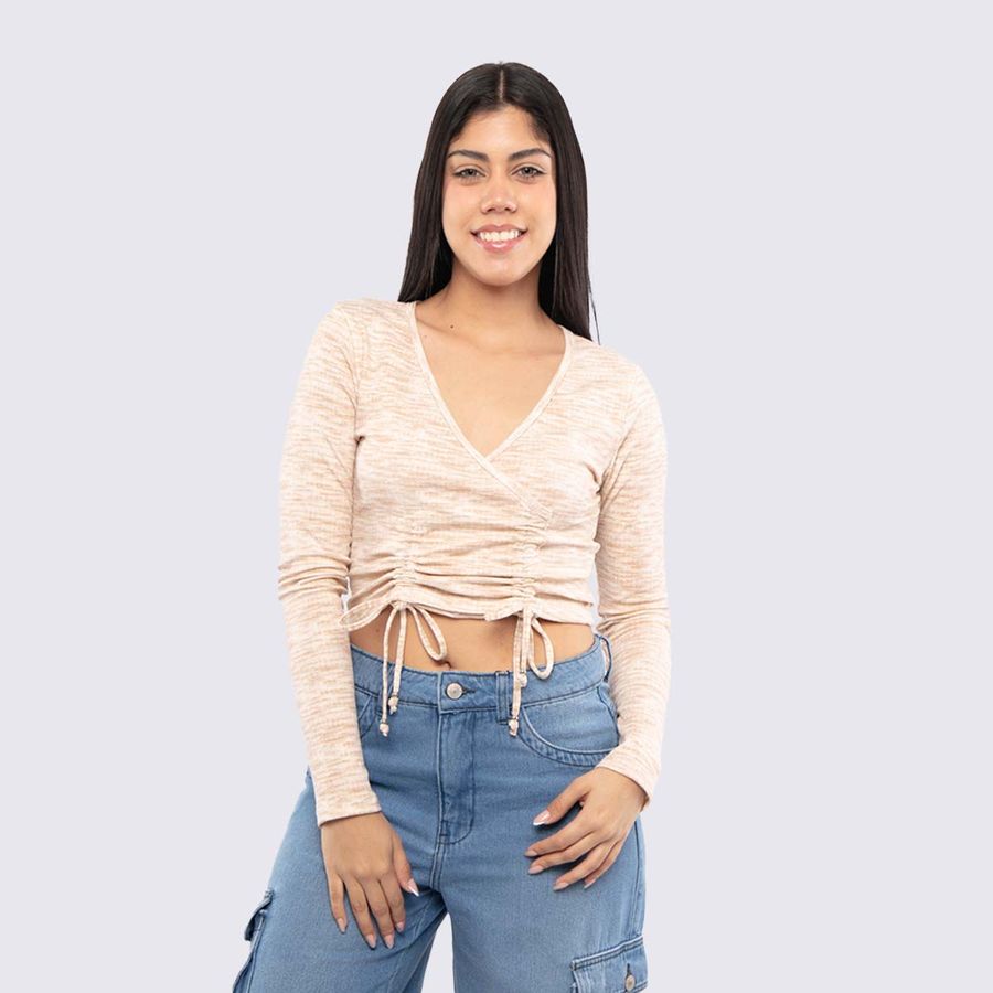 XTRMZ POLO M/L RAFAELA MODA