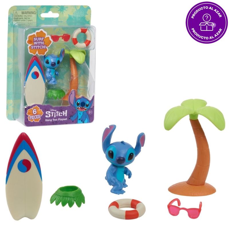 STITCH COLLECTOR FIGURE PLAYSET 3 46270-Imagen-3