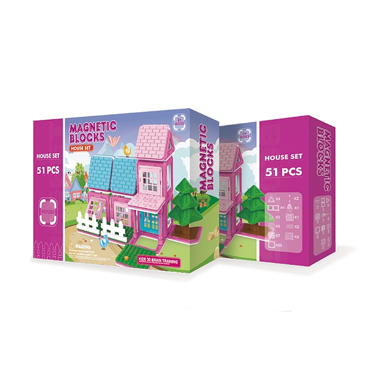 Wonder Bloques Magnéticos Construcción