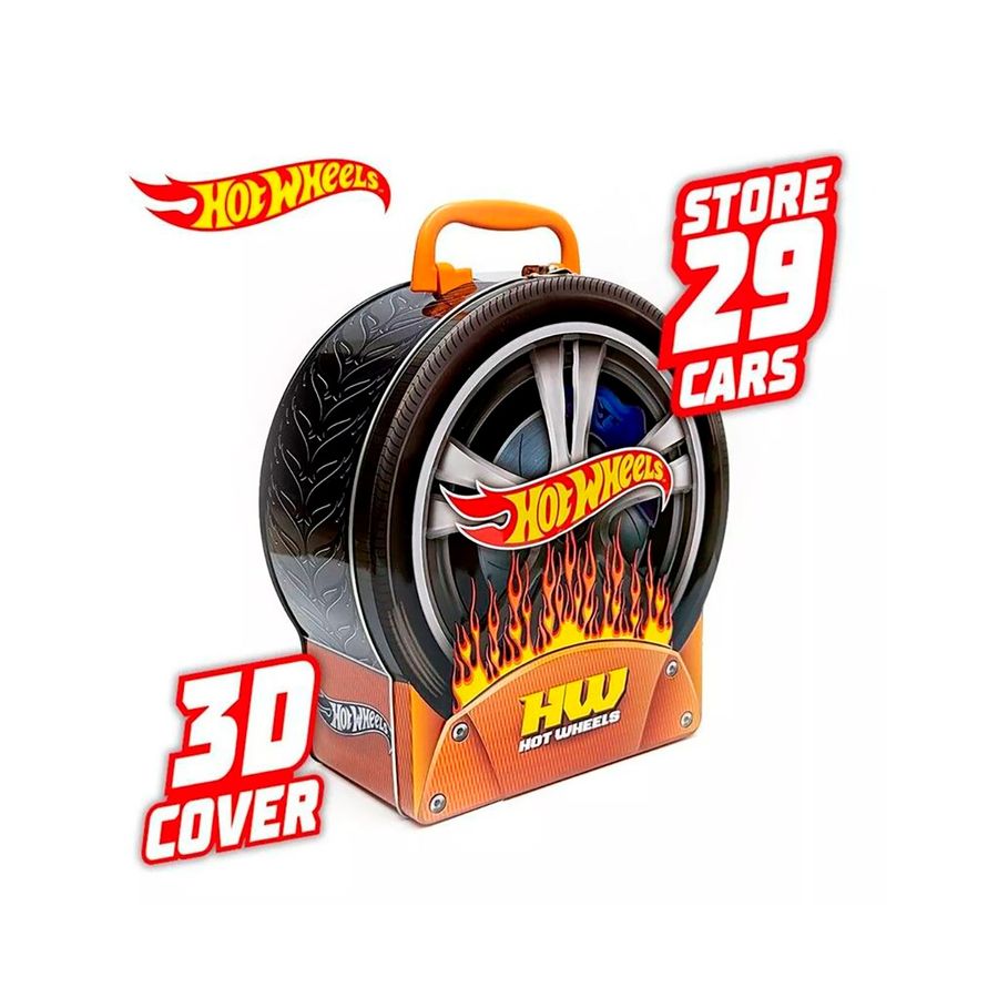 HOT WHEELS CASE GARAGE RUEDA METAL EN LL