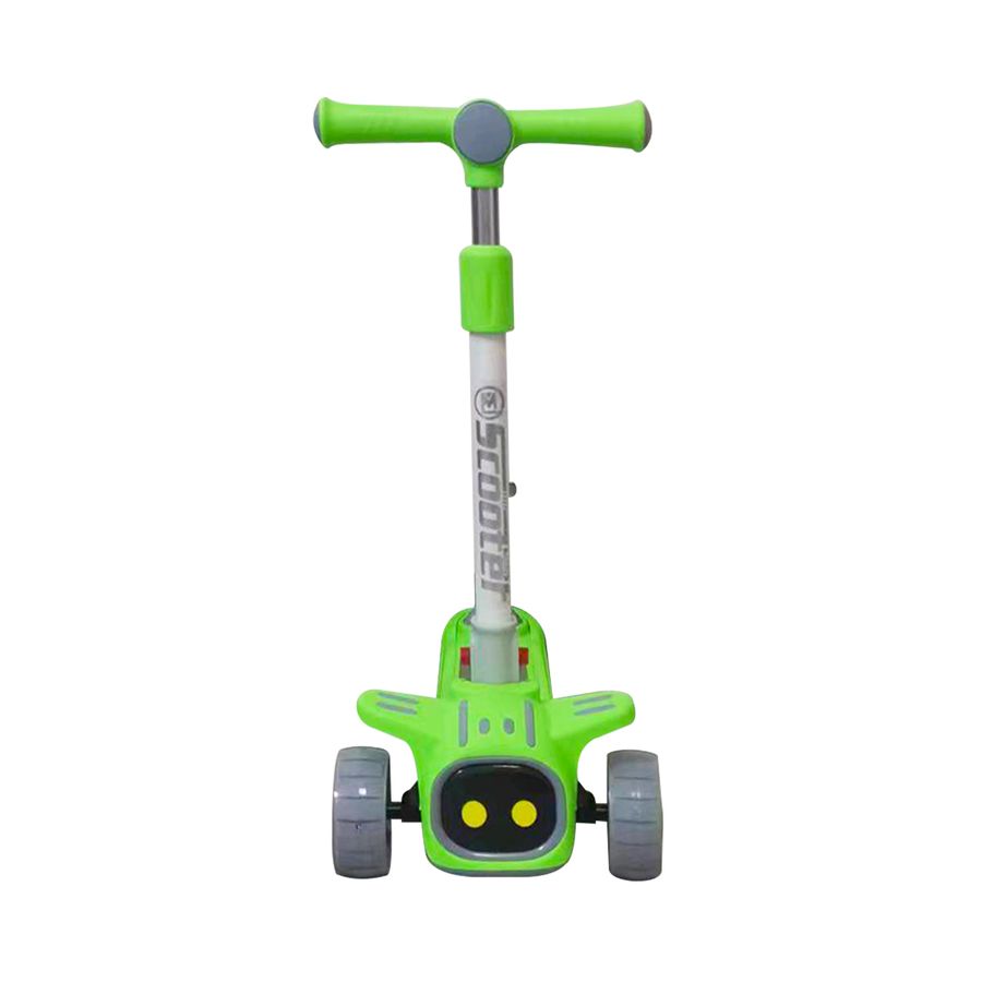 WONDER SCOOTER 3 RUEDAS VERDE CON LUZ Y MUSICA