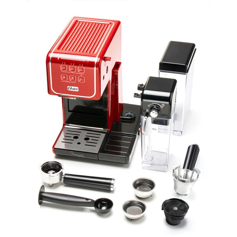 OSTER CAFETERA ESPRESSO OSTER PL II TOUCH ROJA BVSTEM6801R-053-IMAGEN-3