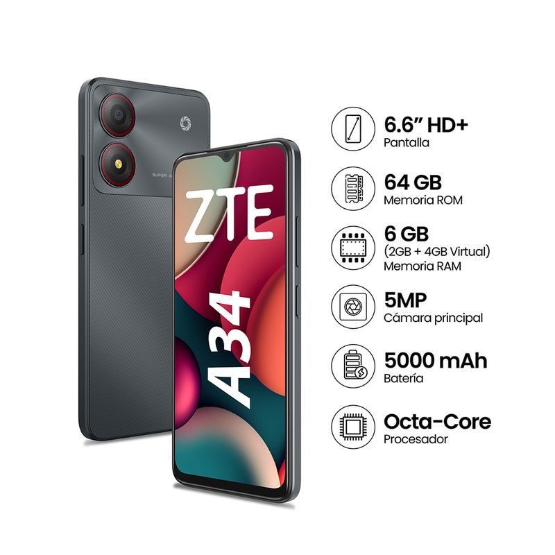 ZTE CELULAR-BLADE-A34-UNISOC-6902176105623-Imagen-1