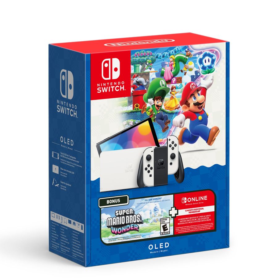 NINTENDO CONSOLA HW SWITCH OLED BUNDLE