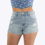 ONE STEP SHORT JOSELYN SM ICE BLUE WASH-IMAGEN-1