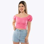 QCOOL BLUSA M/C DONATELA SM ROSADO CLAVE-IMAGEN-1