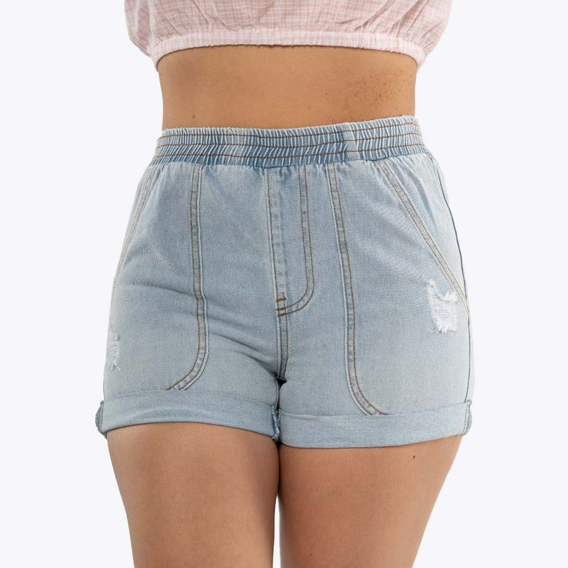 BIG CITY SHORT LUCIA SM LIGHT BLUE-IMAGEN-1