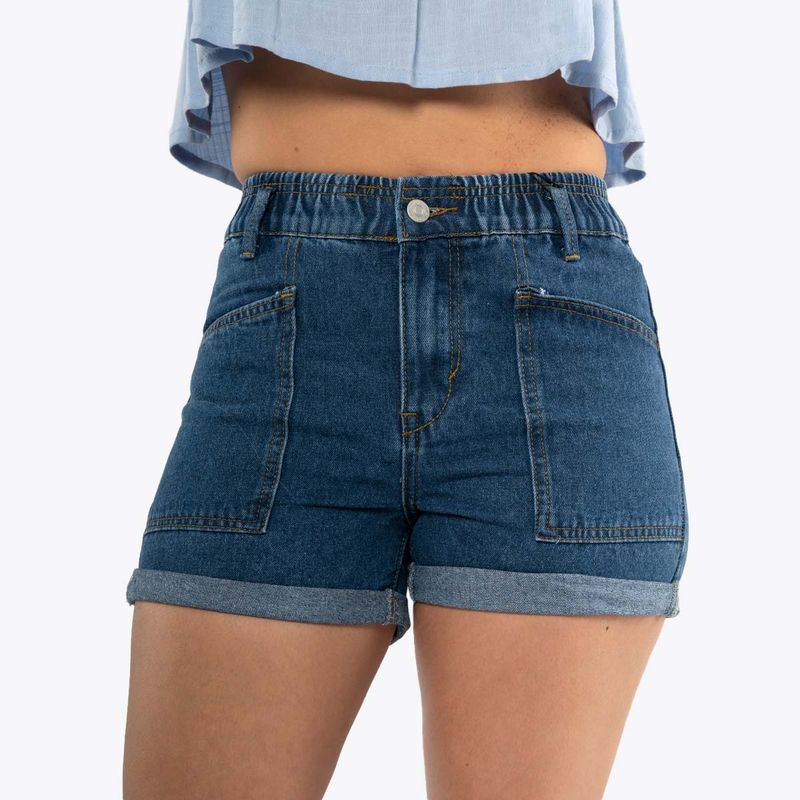 ONE-STEP-SHORT-NOELIA-SM-MEDIUM-BLUE-WASH-IMAGEN-1