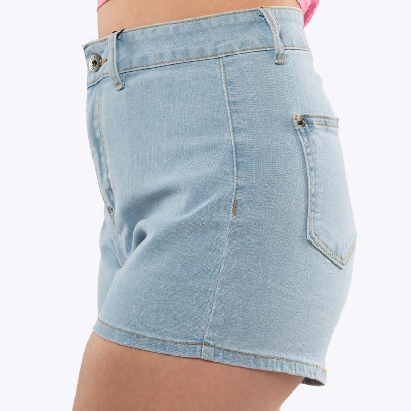 BIG CITY SHORT MALENA SM LIGHT BLUE-IMAGEN-5