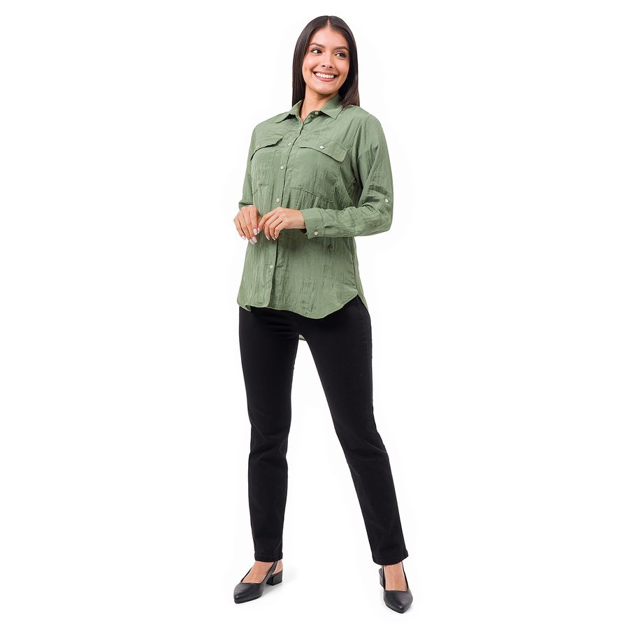 PIONIER  BLUSA GASA CORRU  M/L VALENTINH