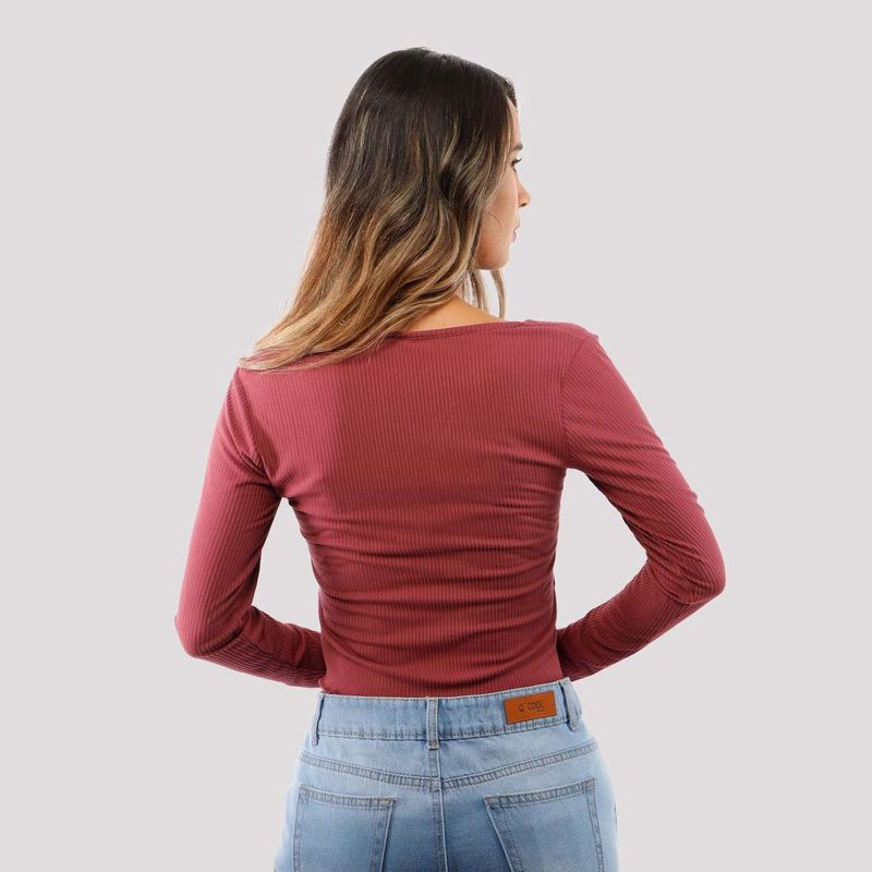 ONE STEP POLO ML REDONDO ADIMIRA BA MALVA-IMAGEN-3