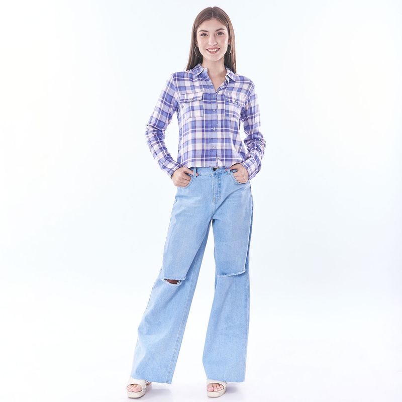 XTRMZ BLUSA ML GREIS SM PRINT 3-IMAGEN-5