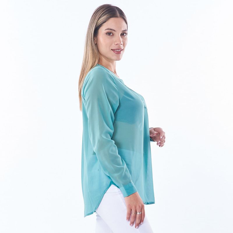 SASSAFRAS BLUSA ML ELOISA ND11 SM COLOR 1-IMAGEN-2