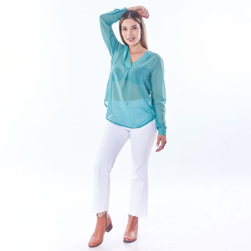 SASSAFRAS BLUSA ML ELOISA ND11 SM COLOR 1-IMAGEN-5