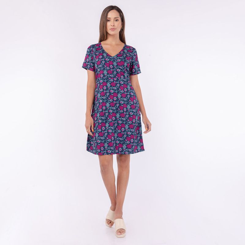 sassafras vestido mc bayron pp celeste print-imagen2