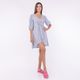sassafras vestido m 34 piper sm turquesa print-imagen1