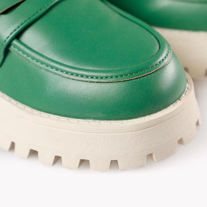 one step mocasin tania 4 chunky ve verde-imagen5