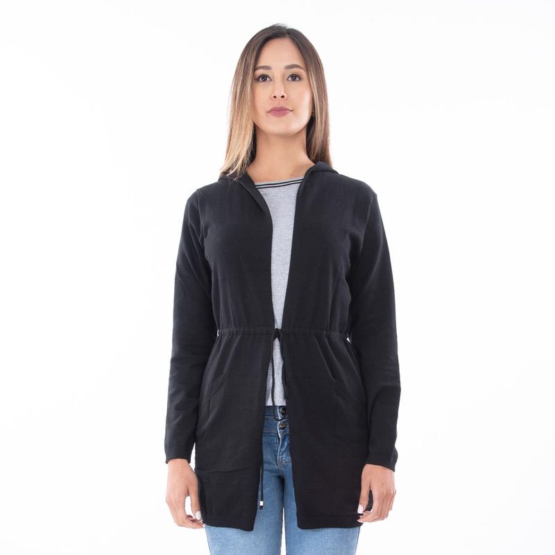 sassafras cardigan ml catalina yw05 negro-imagen1