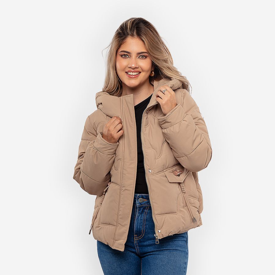 ONE STEP CASACA GRUESA ROMINA SEMI MODA